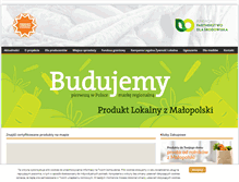 Tablet Screenshot of produktlokalny.pl
